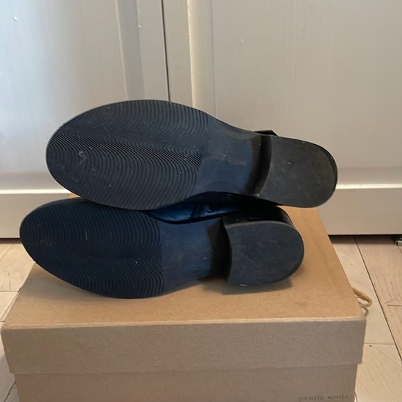 Kenneth Cole Gentle Soles Black Moto Boots - Picture 5 of 8